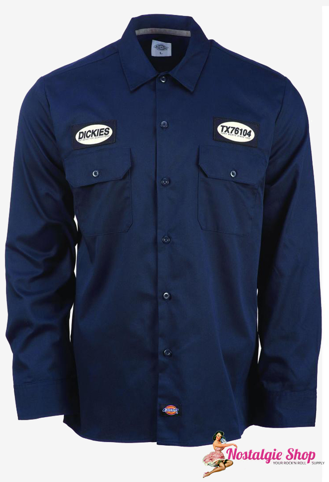 Dickies Workshirt Elliston - schwarz