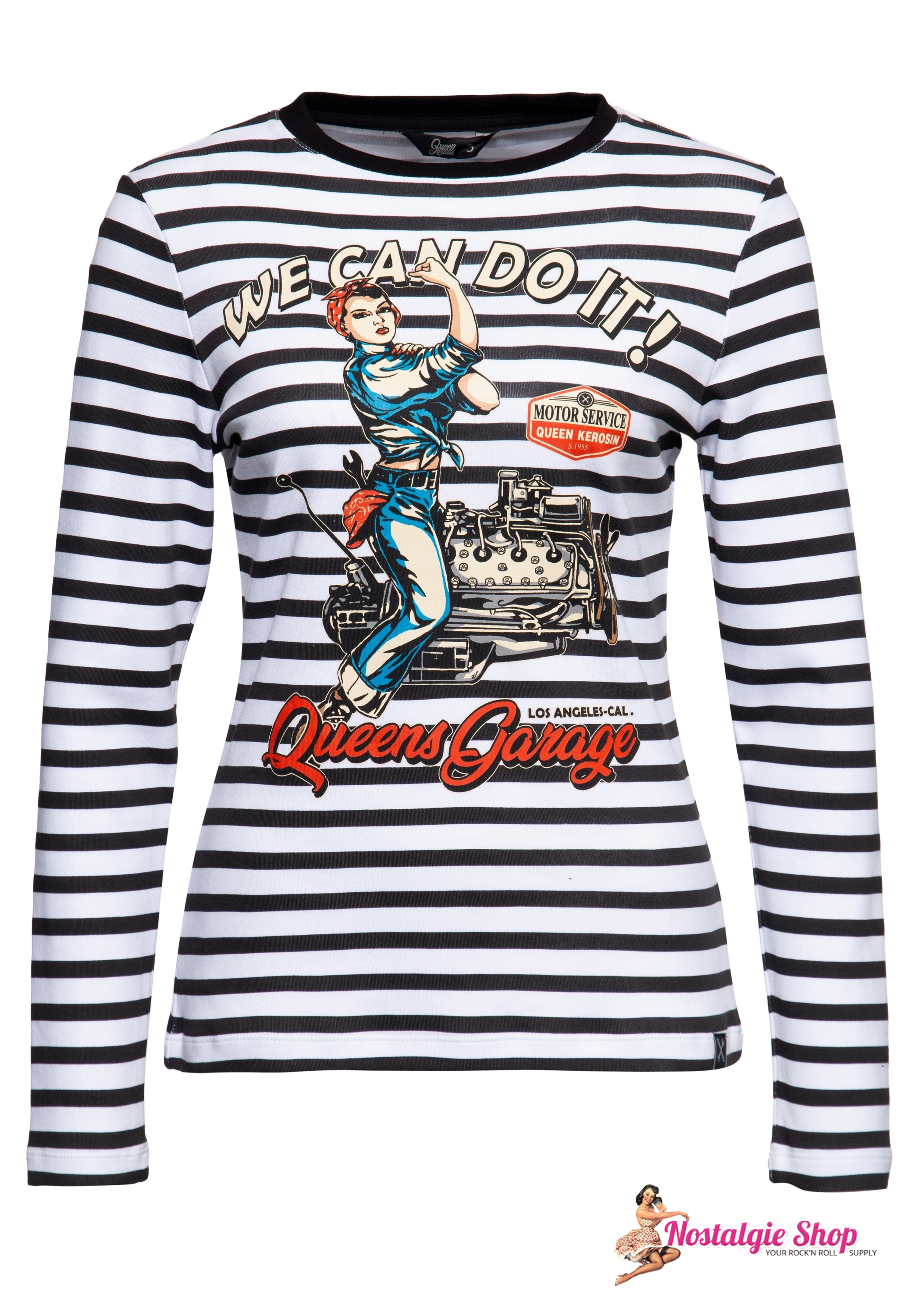 Queen Kerosin - Langarmshirt - We Can Do It!