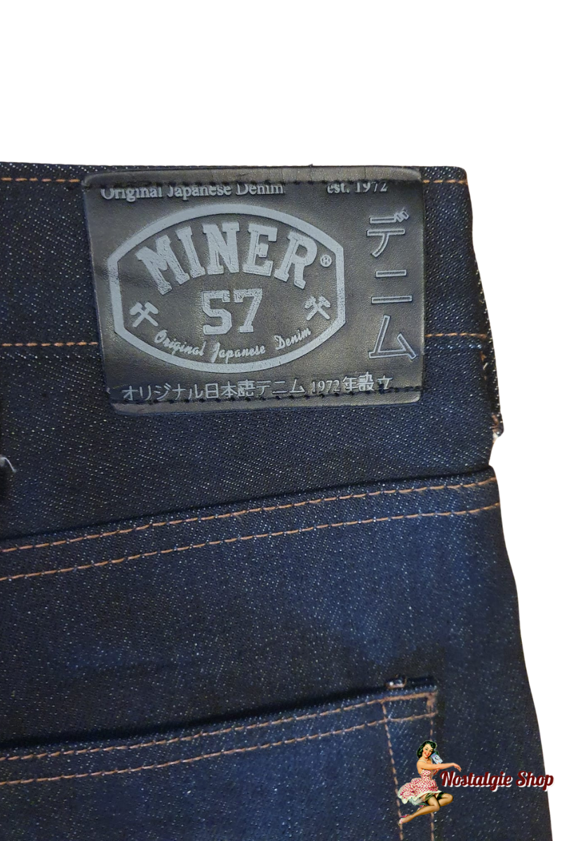 Miner 57 -Rockabilly Jeans- Japan Denim Hose 14,5 oz.Selvedge,Neu,Sale !