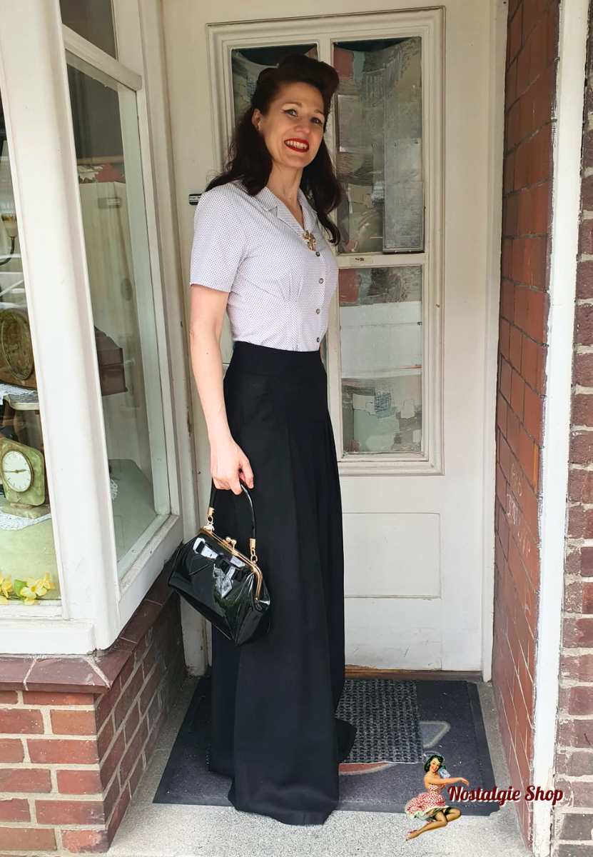 Miss Candyfloss - Harper-Lou Linen palazzo pants, Summer Sale