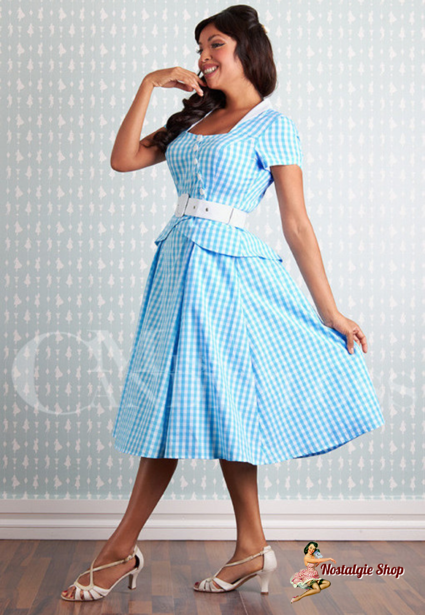 Miss Candyfloss - Lydia-Tiffany cotton gingham summer dress