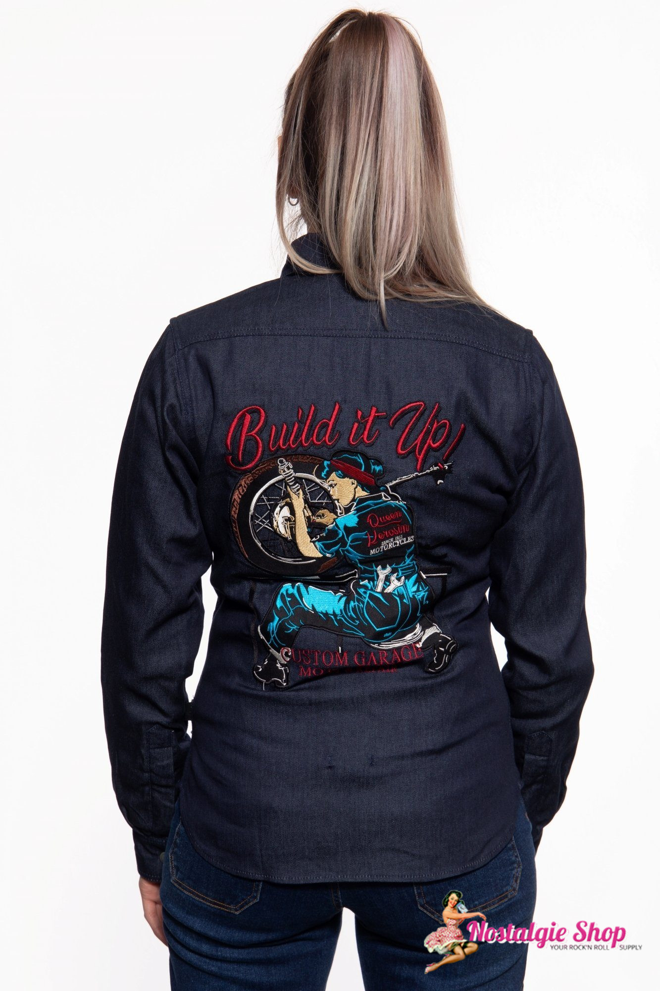 QK Damen Funktionshemd/Jacke mit Softshell Innenfutter  - Build It Up