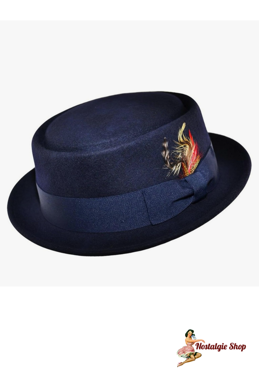 Maz - Wool Felt Pork Pie Hat verschiedene Farben
