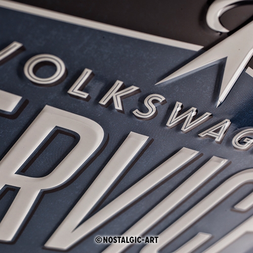 Blechschild 30 x 40 VW Service