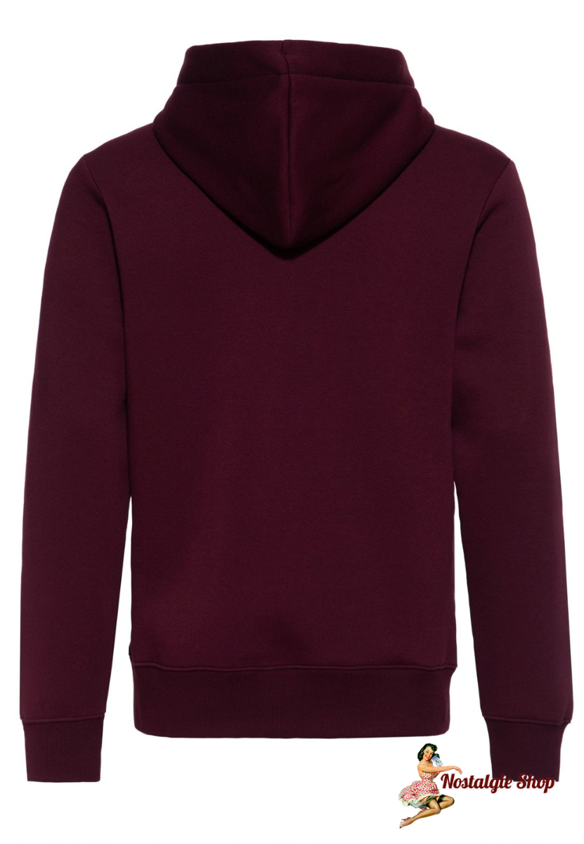 King Kerosin - Kapuzenpullover 'Bakersfield All Stars' in Bordeaux