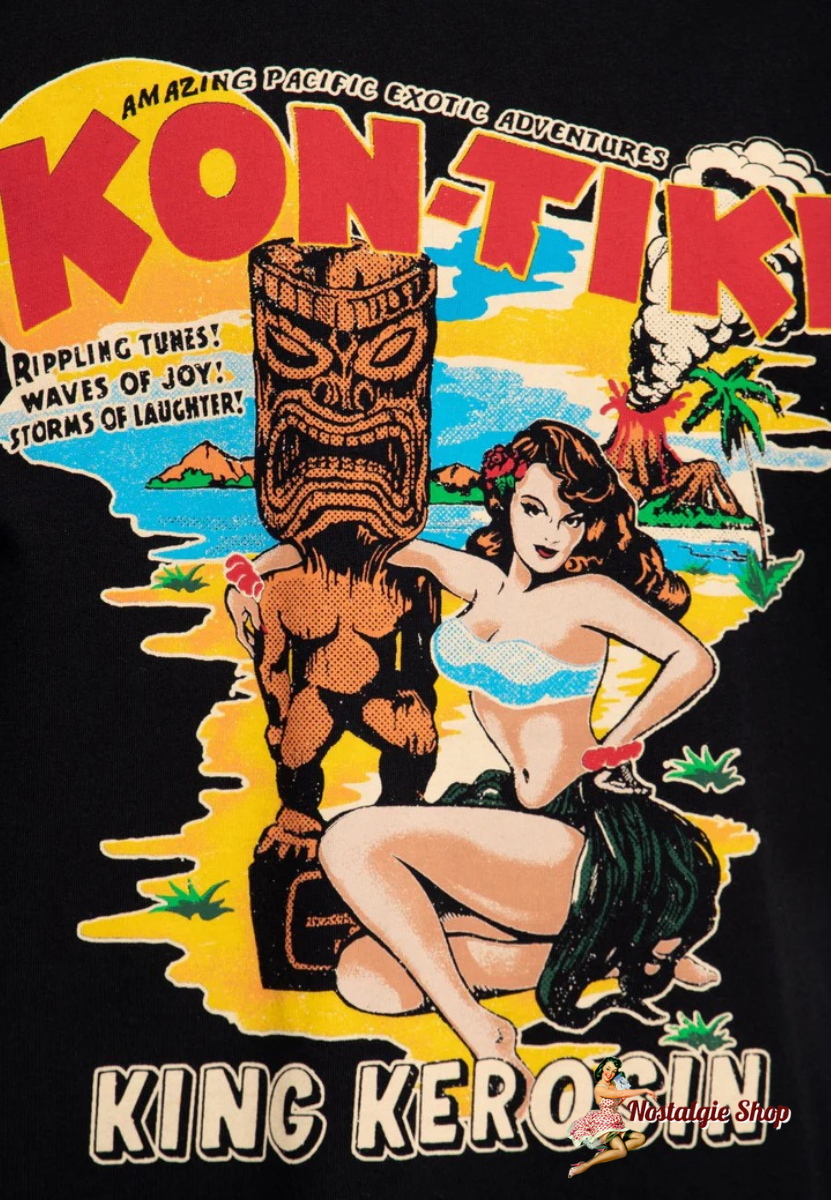 King Kerosin - Print T-Shirt «Kon-Tiki»