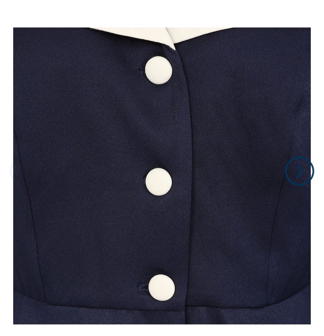 Banned - Retro 50s Leonia Blazer Navy