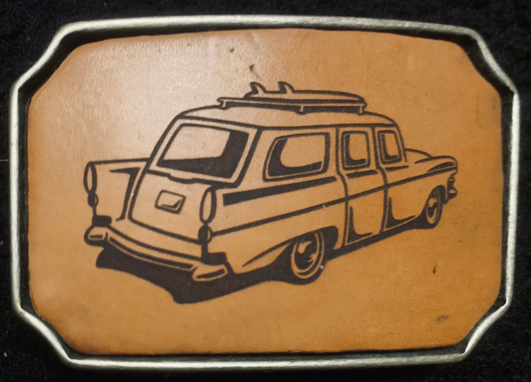 Rock cat Roll - Buckle Leder Verschiedene Motive