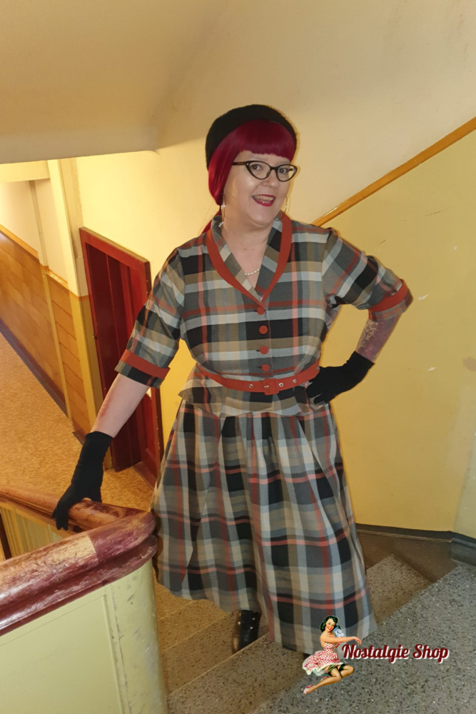 Miss Candyfloss - Delilah-Amber Becoming blazer swing dress