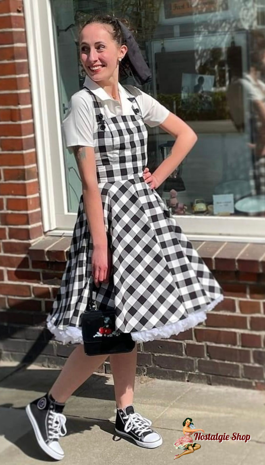 Hell Bunny - Victorine Pinafore Dress
