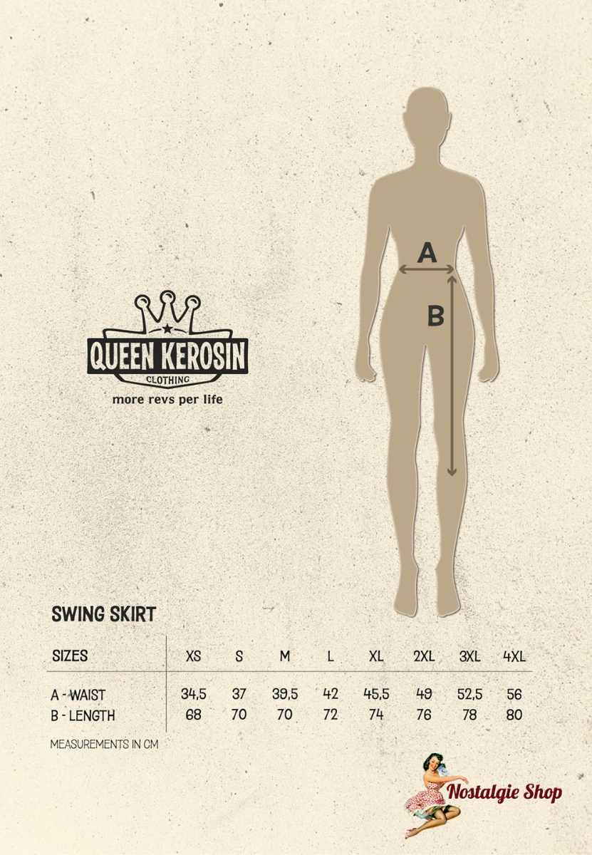 Queen Kerosin  - SWING-ROCK - Chinch Back- blau