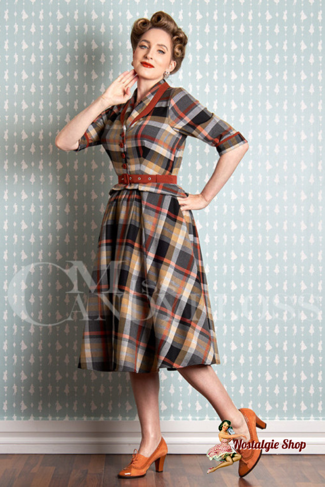 Miss Candyfloss - Delilah-Amber Becoming blazer swing dress