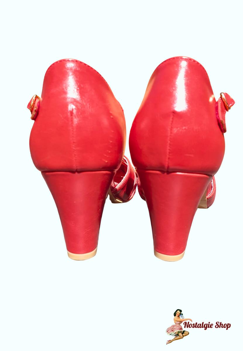 Joe Browns -  Vintage Style Heels - Red