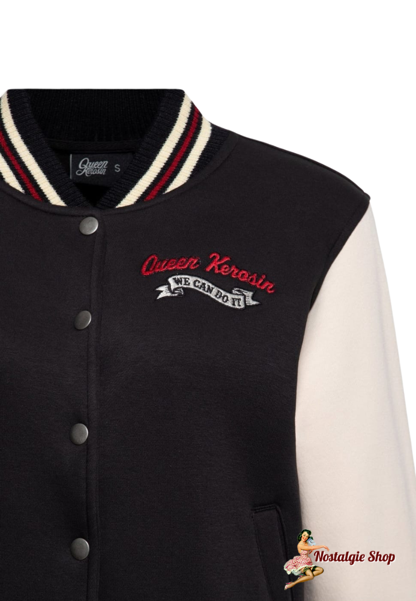 Queen Kerosin - College Jacke «We Can Do It»