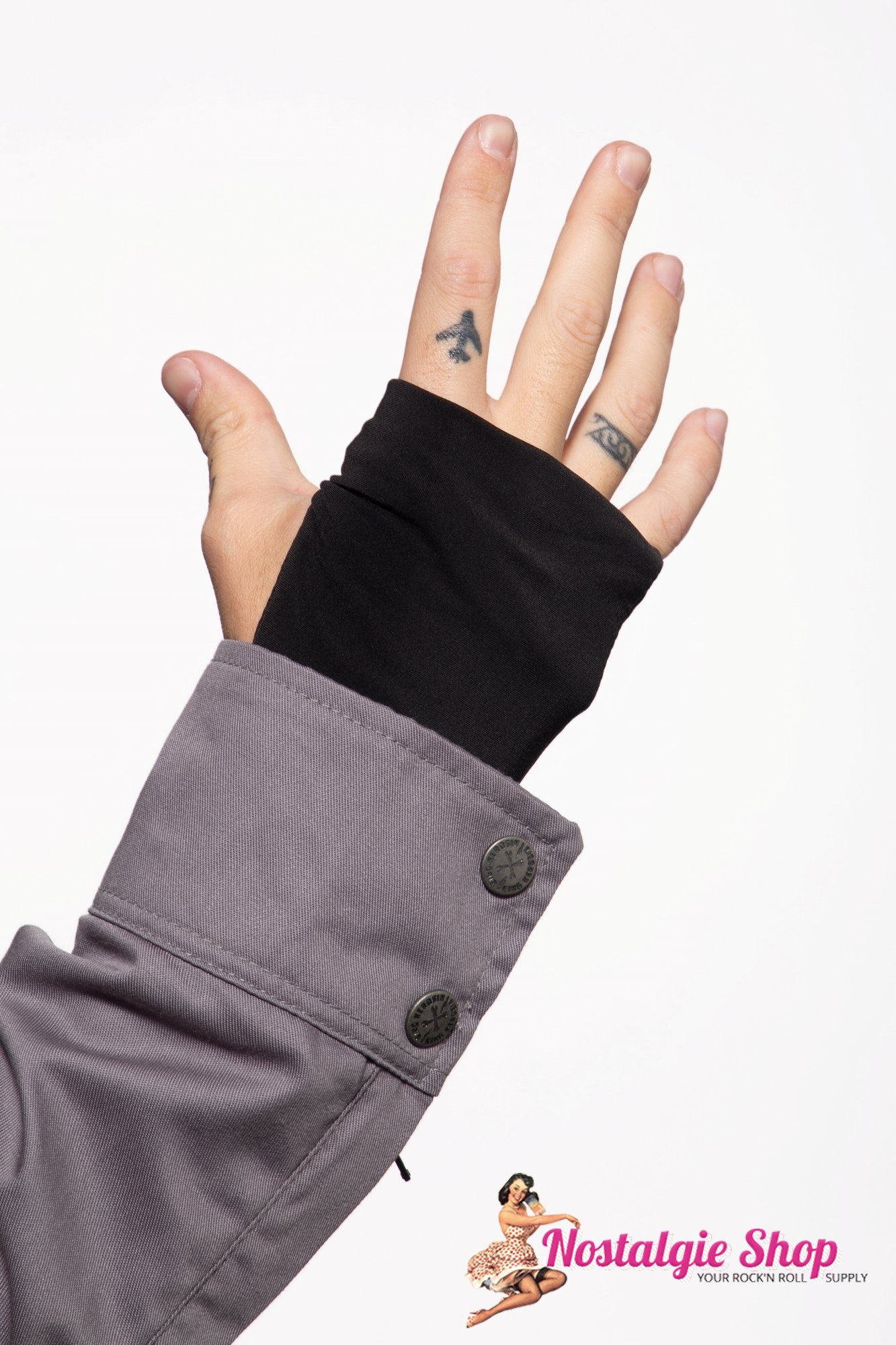 King Kerosin - Funktionshemd/jacke mit Softshell Innenfutter - El Caballero