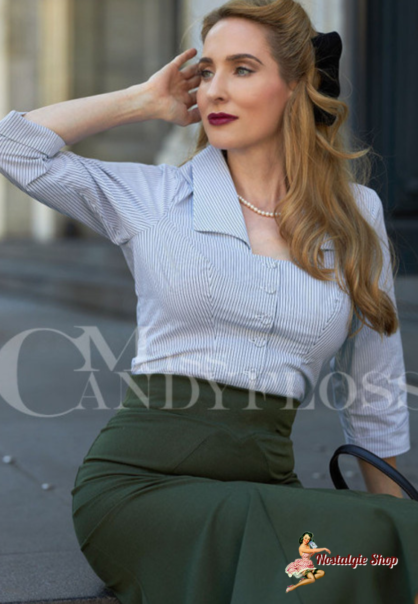 Miss Candyfloss - Brenda-May Striped blouse