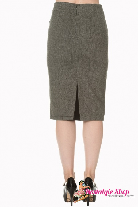 Banned Pencilskirt - Lady Luck