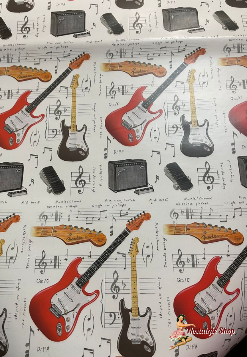Geschenkpapierbögen - ,Käfer,US Car,Gitarren,Bike,Vintage Mode,Verschiedene Motive