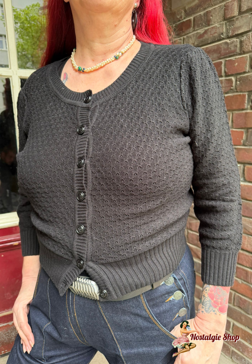 Mak - Strickjacke 3/4 Arm verschiedene Farben