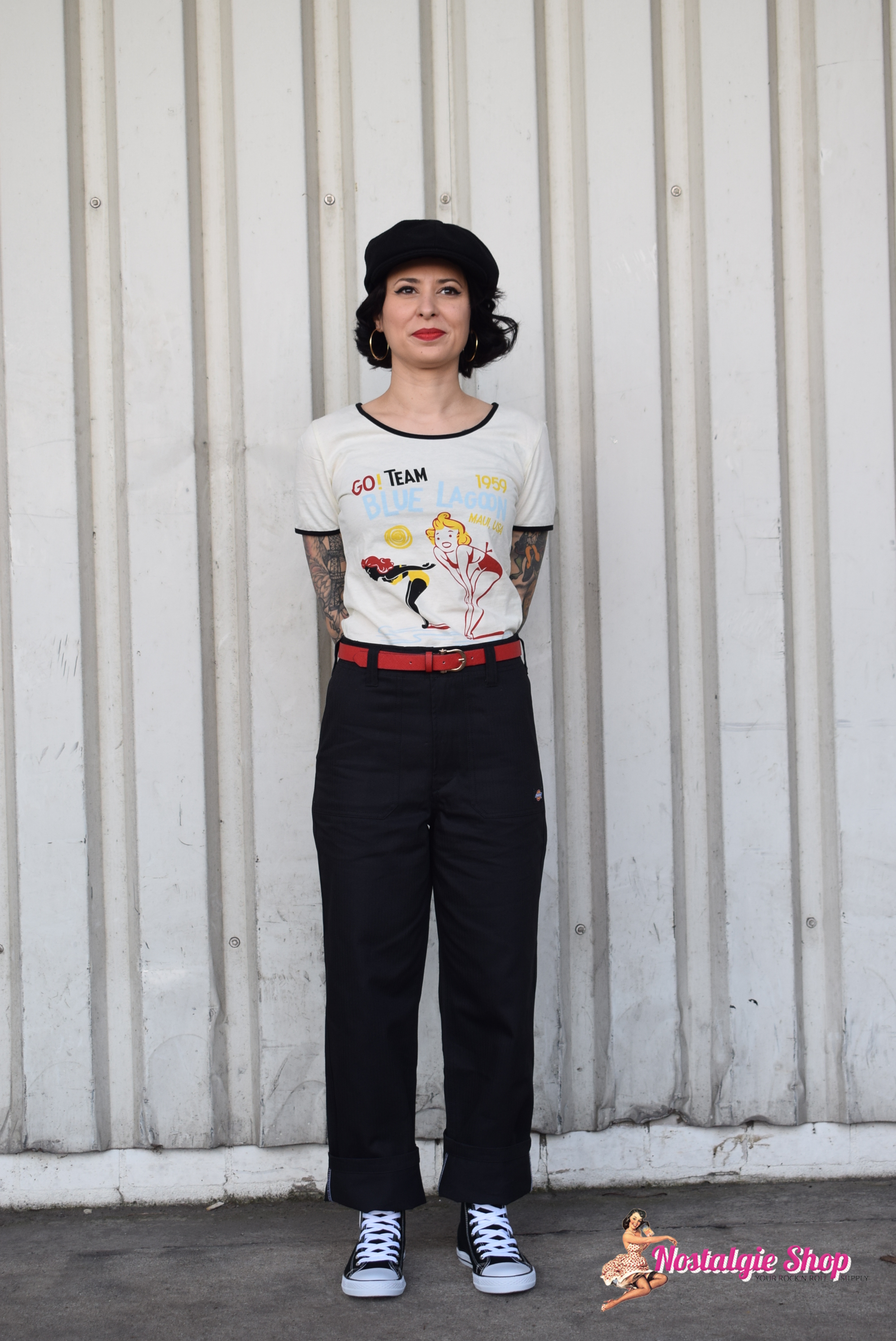 Dickies Damenhose Chokio - schwarz
