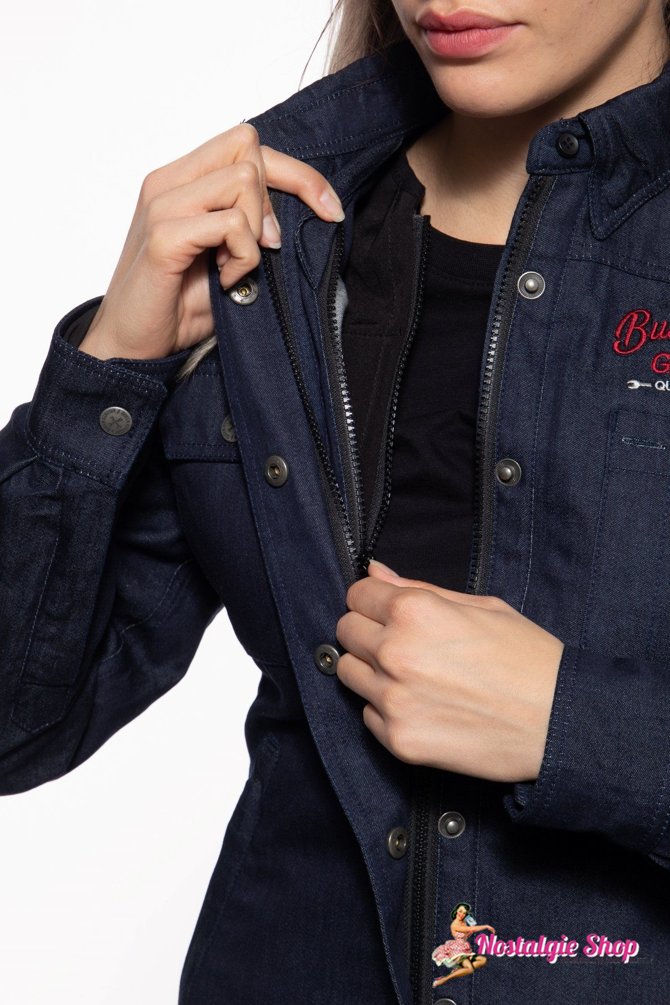 QK Damen Funktionshemd/Jacke mit Softshell Innenfutter  - Build It Up