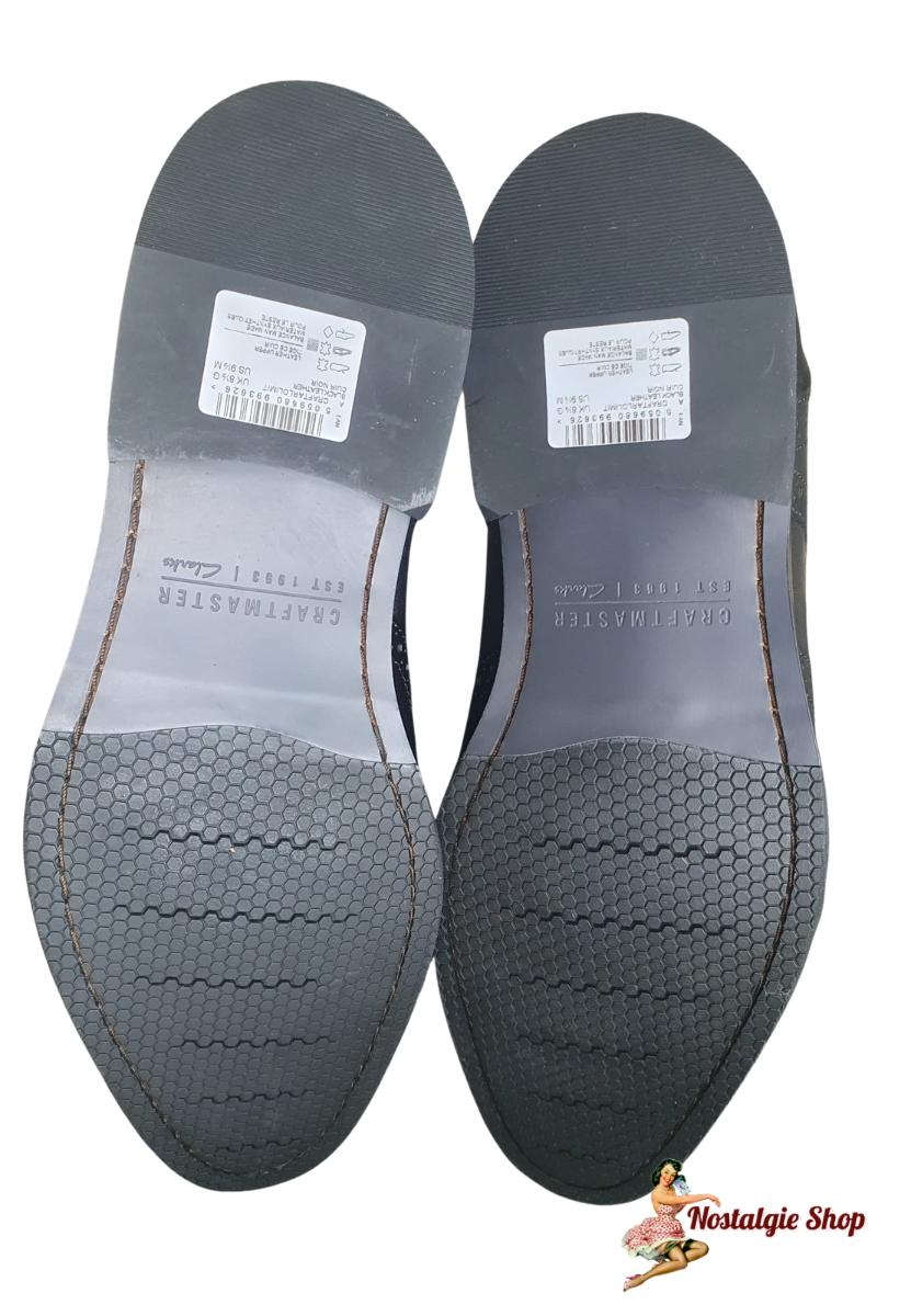 Clarks - Budapester Tanzschuhe, genähte Sohle