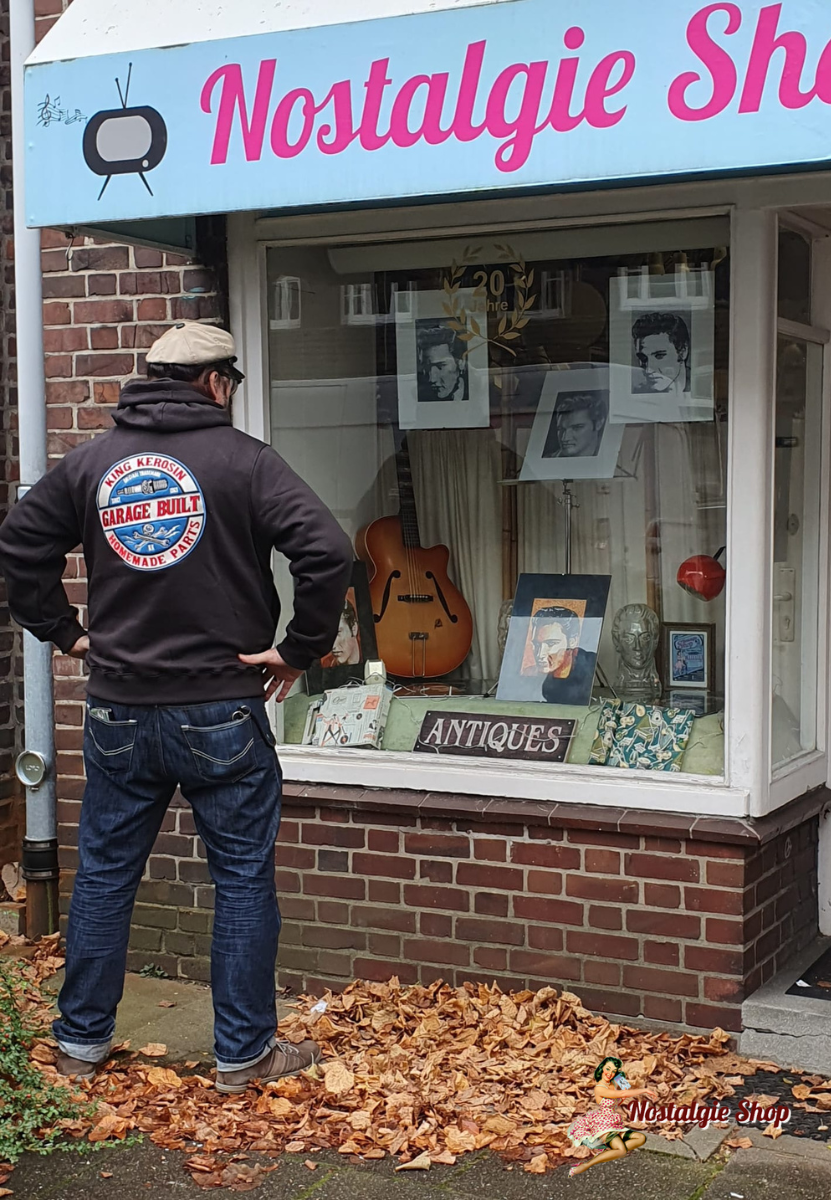 King Kerosin - SWEATJACKE MIT KAPUZE »GARAGE BUILT«