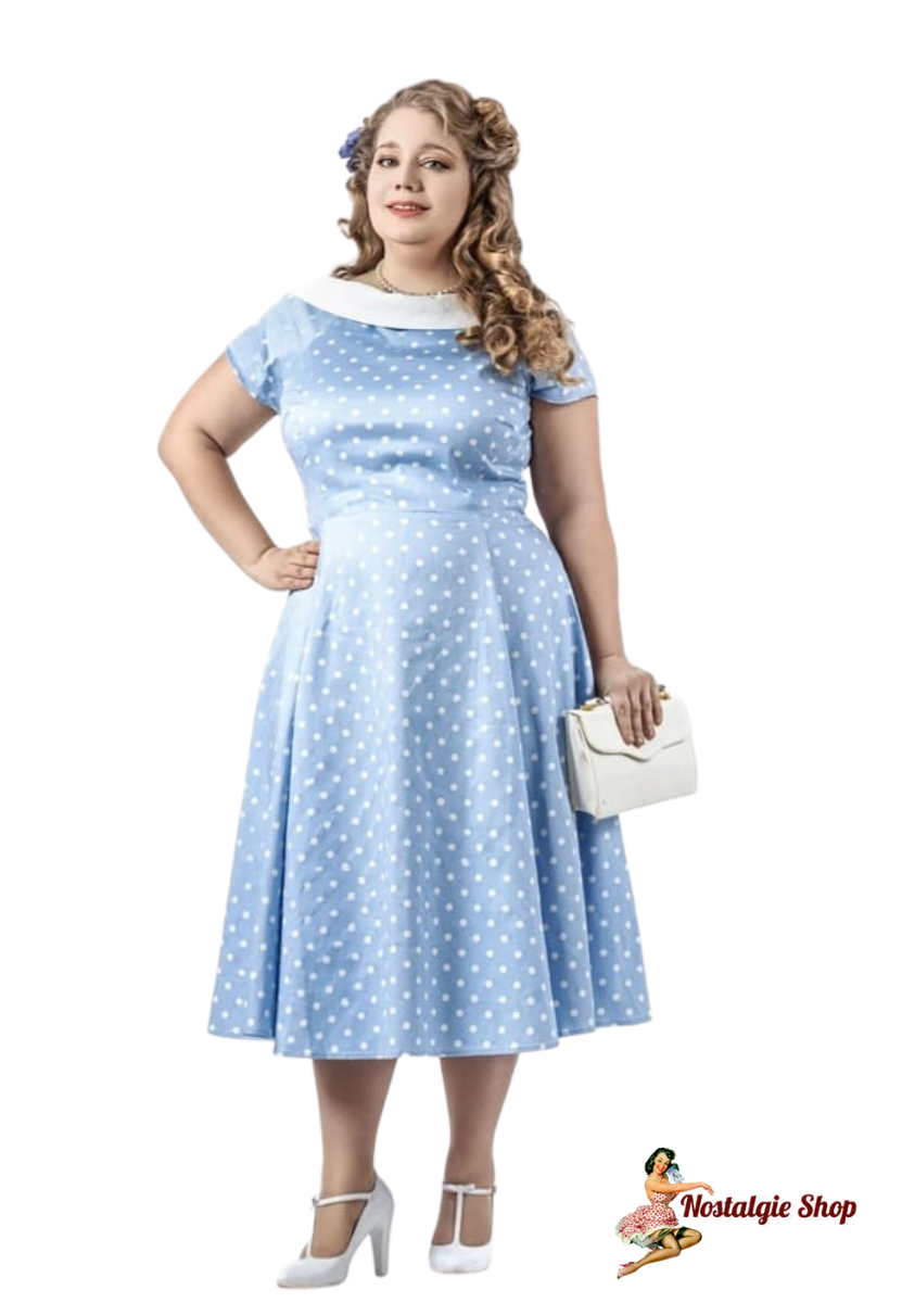 Lindy Bop - Joyce Polkadot Dress.