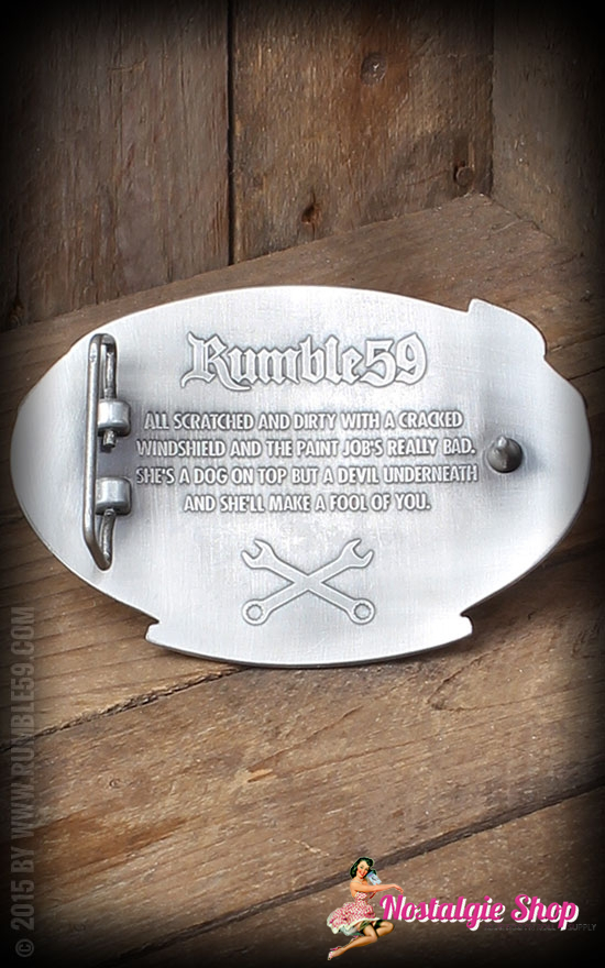 Rumble59 Buckle - Strong and Dirty