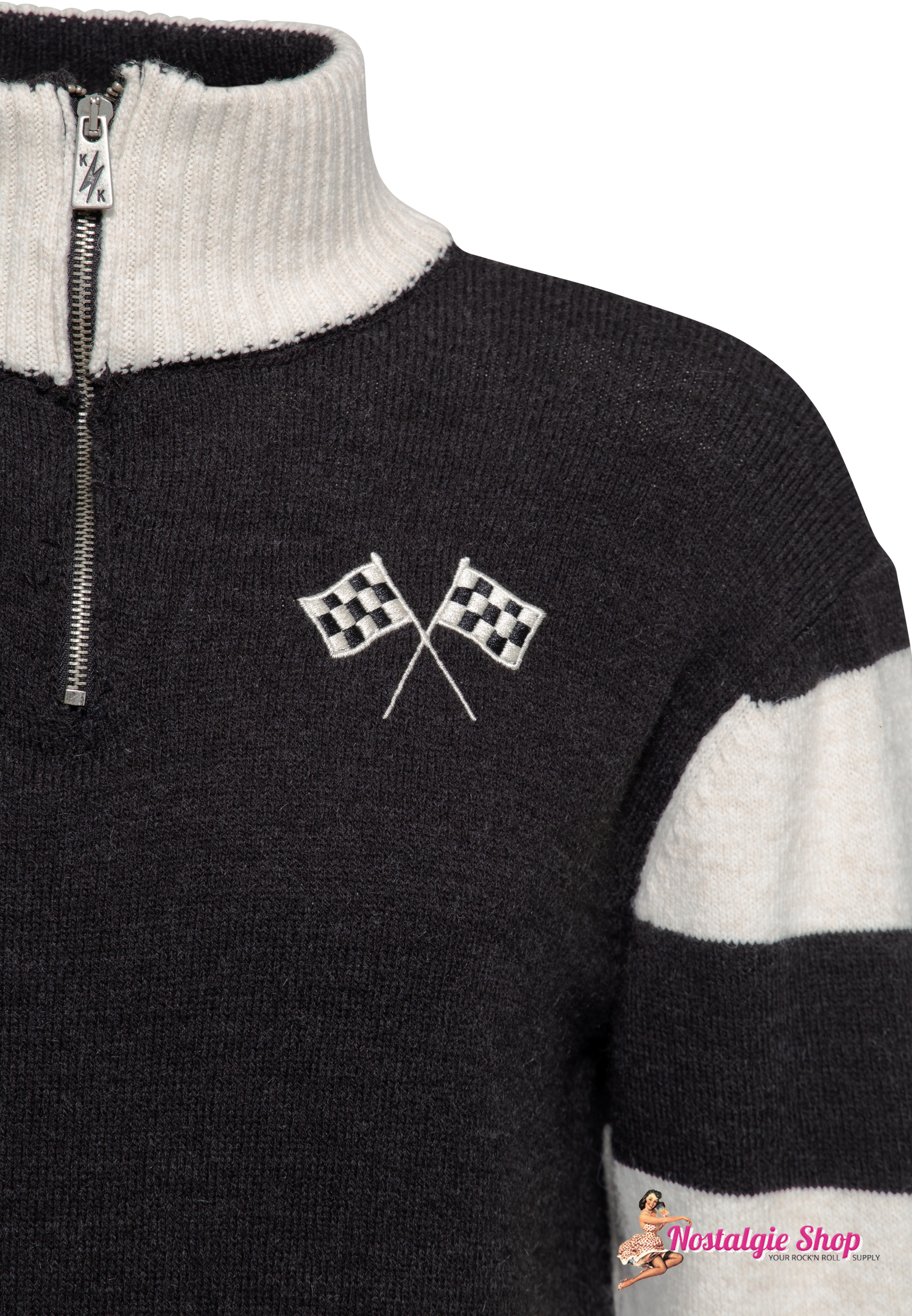King Kerosin - Racing Pullover - KK Motor Crew,,S bis 5XL