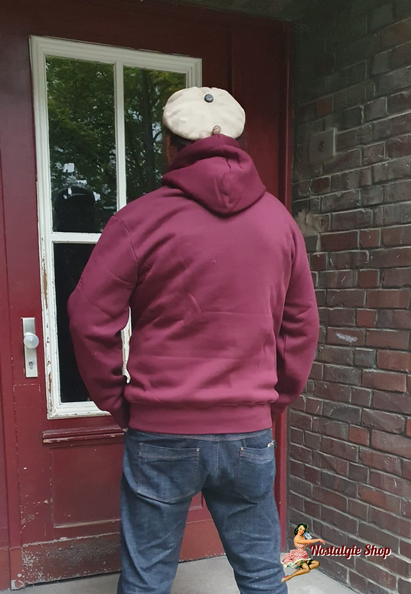King Kerosin - Kapuzenpullover 'Bakersfield All Stars' in Bordeaux