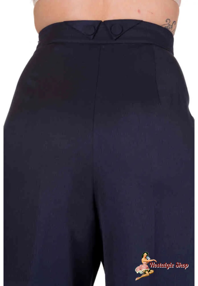 Banned - Hidden away  Marlenehose - Blau