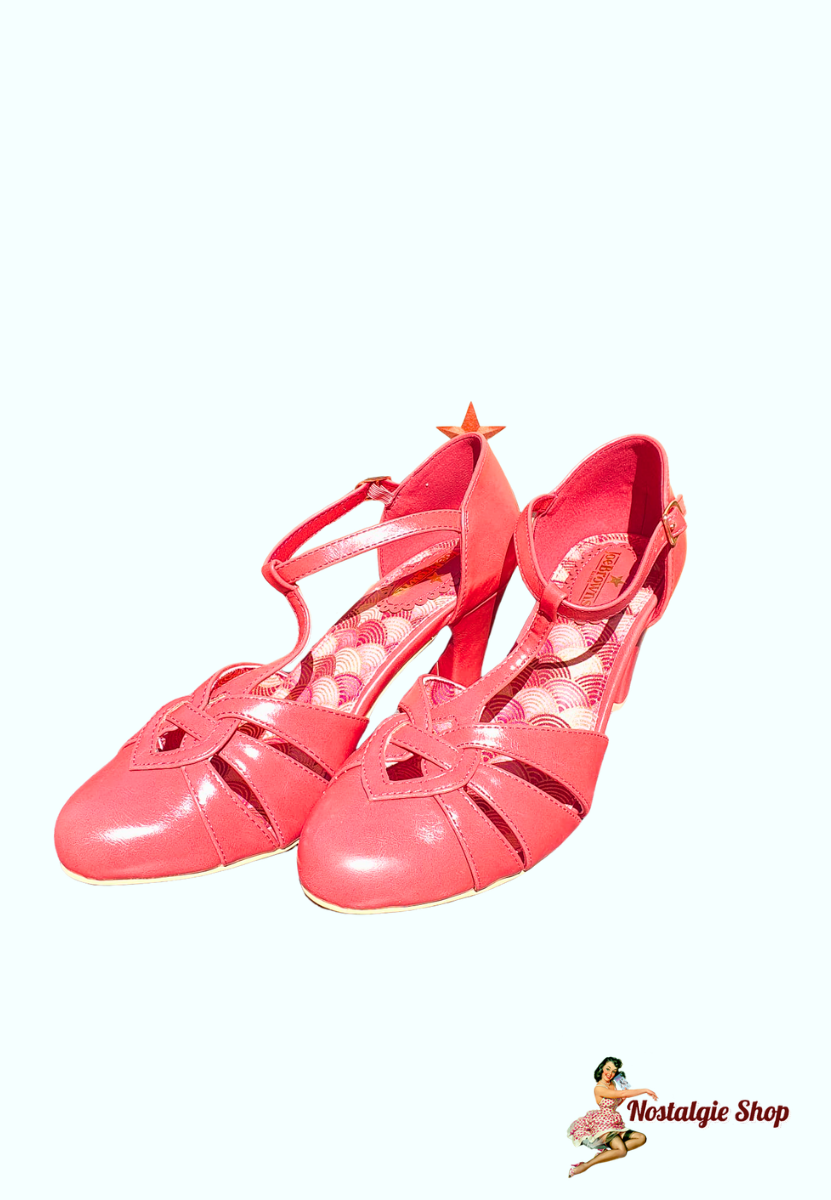 Joe Browns -  Vintage Style Heels - Red