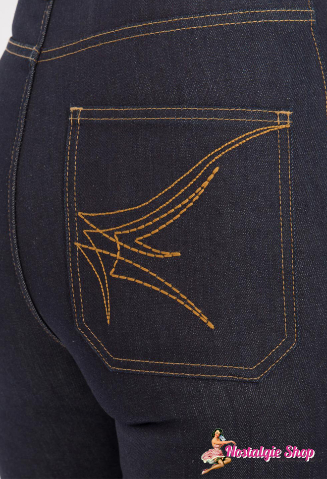 Queen Kerosin - Stretch Selvedge Heritage Jeans
