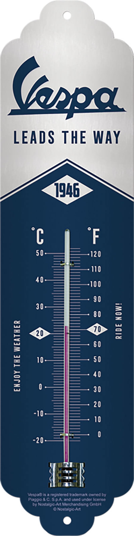 Thermometer Vespa - Leads the way