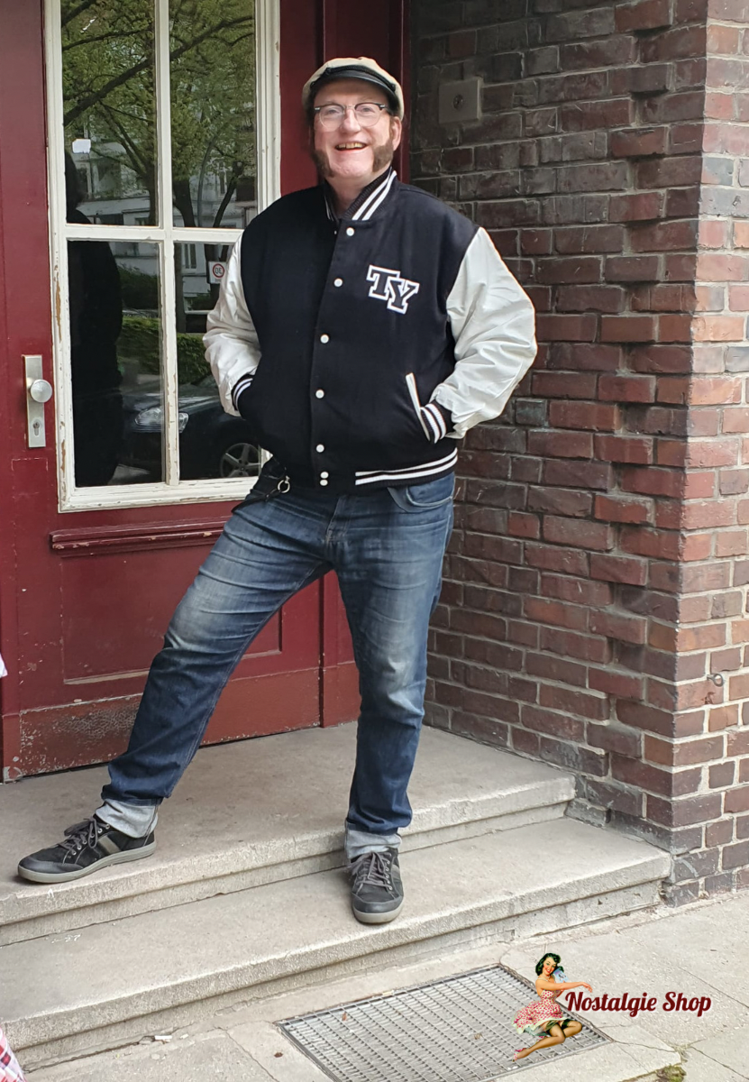 Tysonz - BASEBALL JACKE BLACK