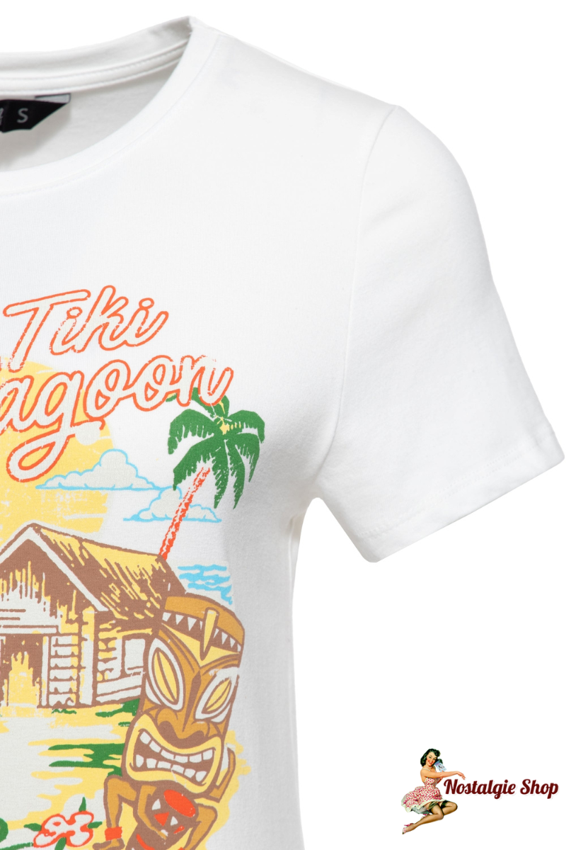 Queen Kerosin - T-Shirt «Tiki Lagoon»