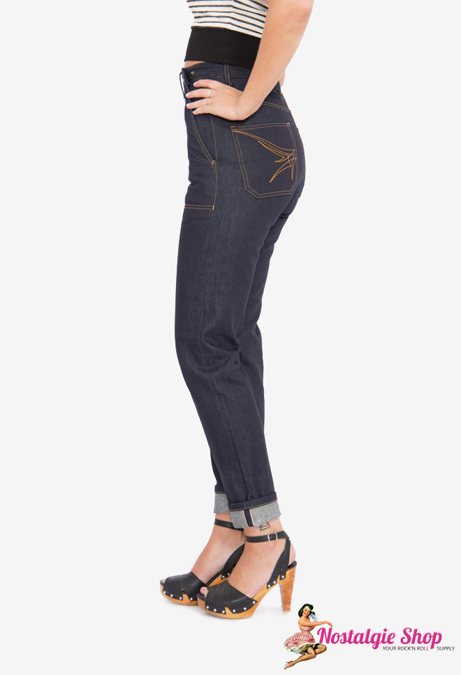 Queen Kerosin - Stretch Selvedge Heritage Jeans