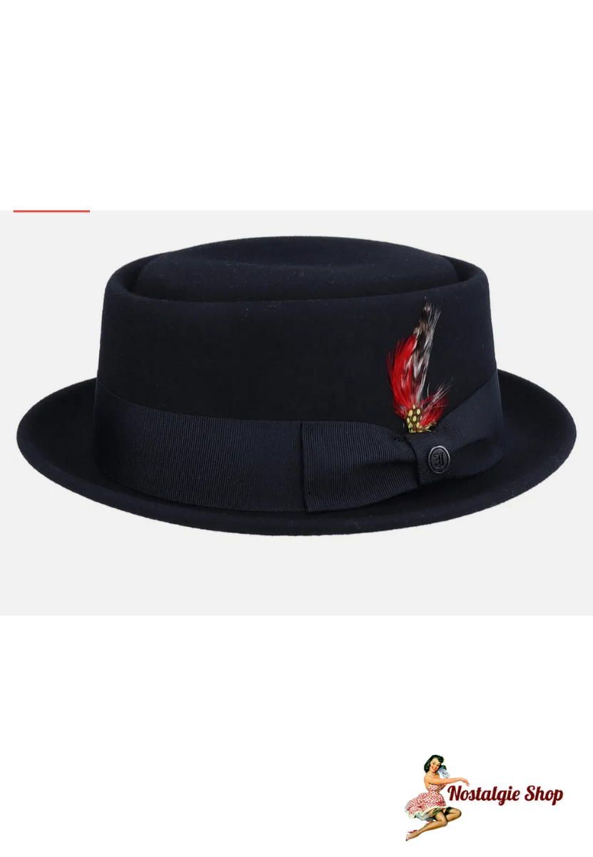 Maz - Wool Felt Pork Pie Hat verschiedene Farben