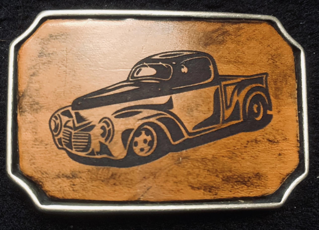Rock cat Roll - Buckle Leder Verschiedene Motive