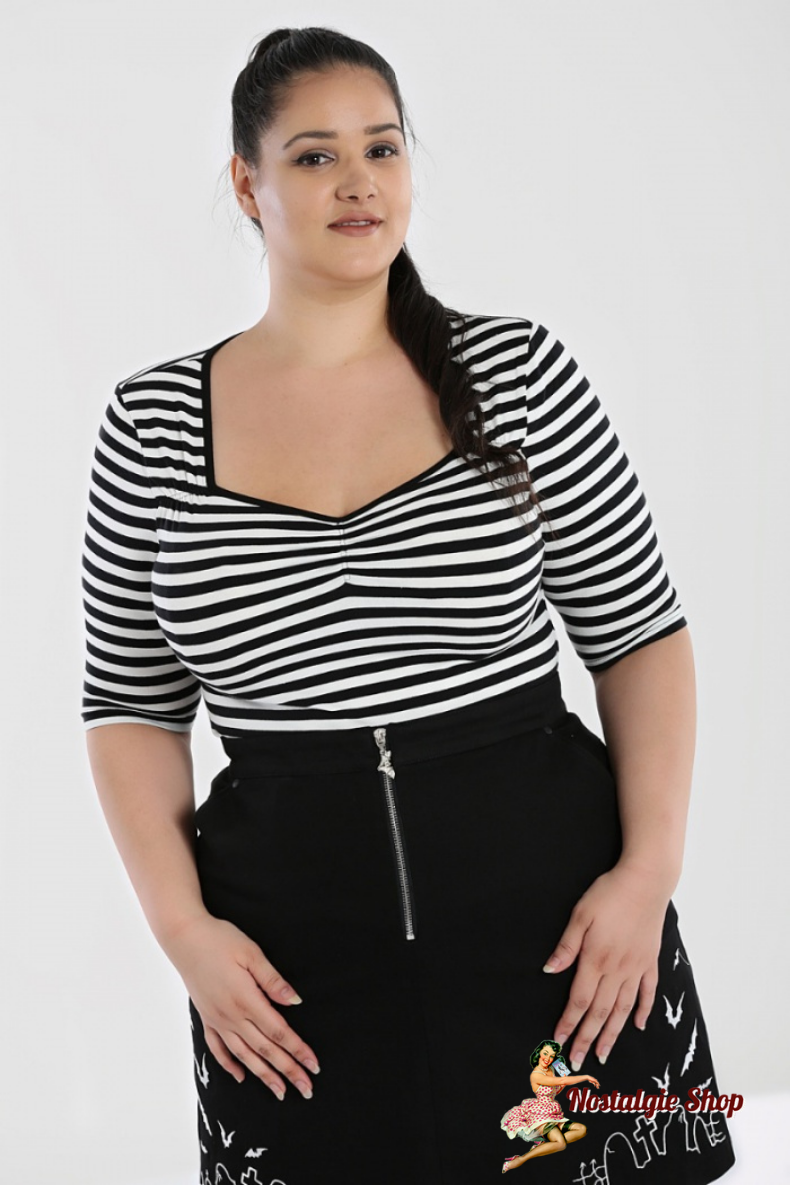 Hell Bunny Philippa Top - verschiedene Farben
