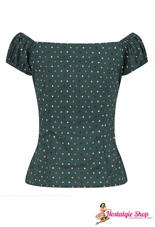 Collectif Dolores Top Polka Dot
