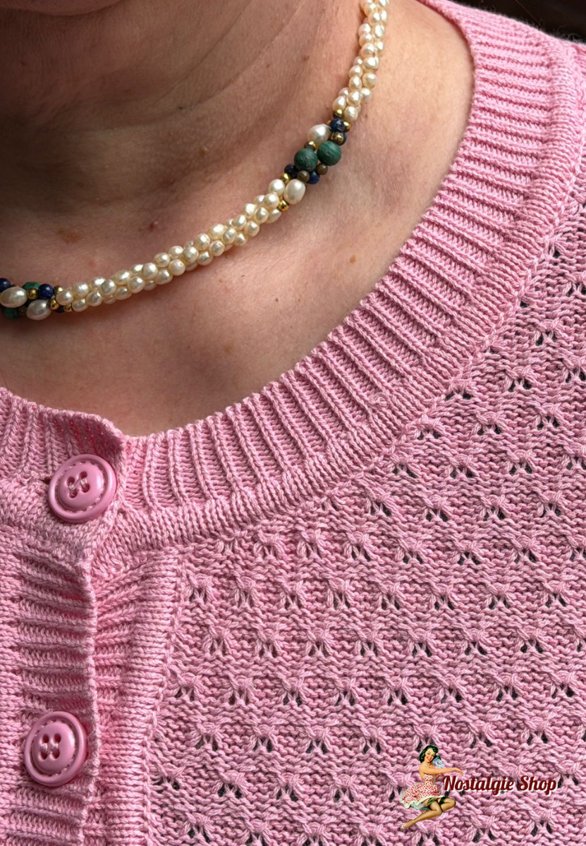 Mak - Strickjacke 3/4 Arm verschiedene Farben