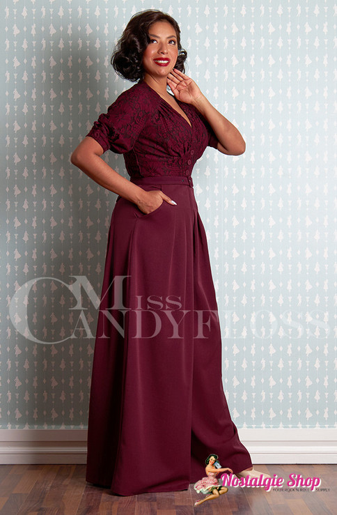 Miss Candyfloss Spitzen Jumpsuit - Fransisca-Bo