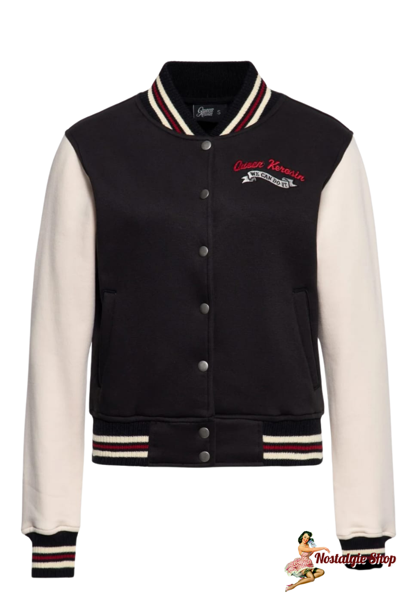 Queen Kerosin - College Jacke «We Can Do It»