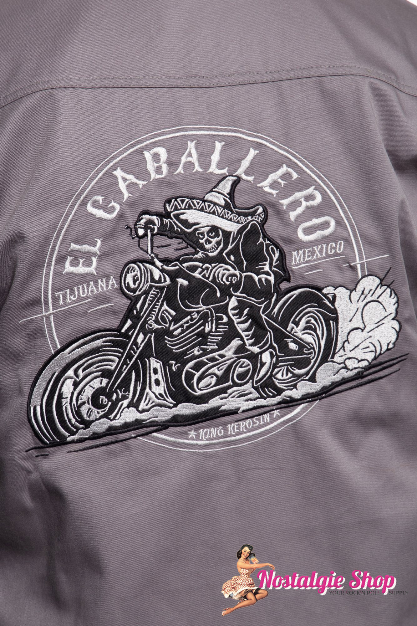 King Kerosin - Funktionshemd/jacke mit Softshell Innenfutter - El Caballero