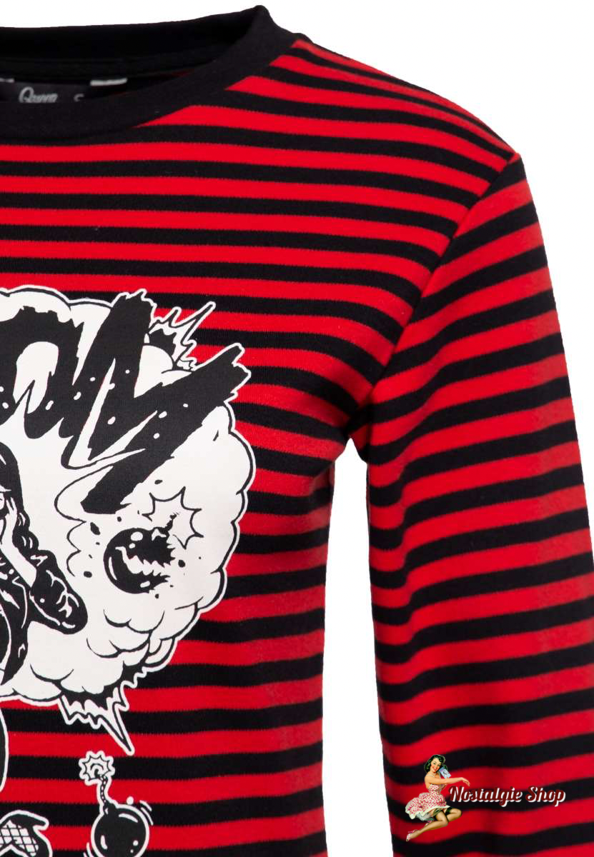 Queen Kerosin - LANGARMSHIRT »BOOM«
