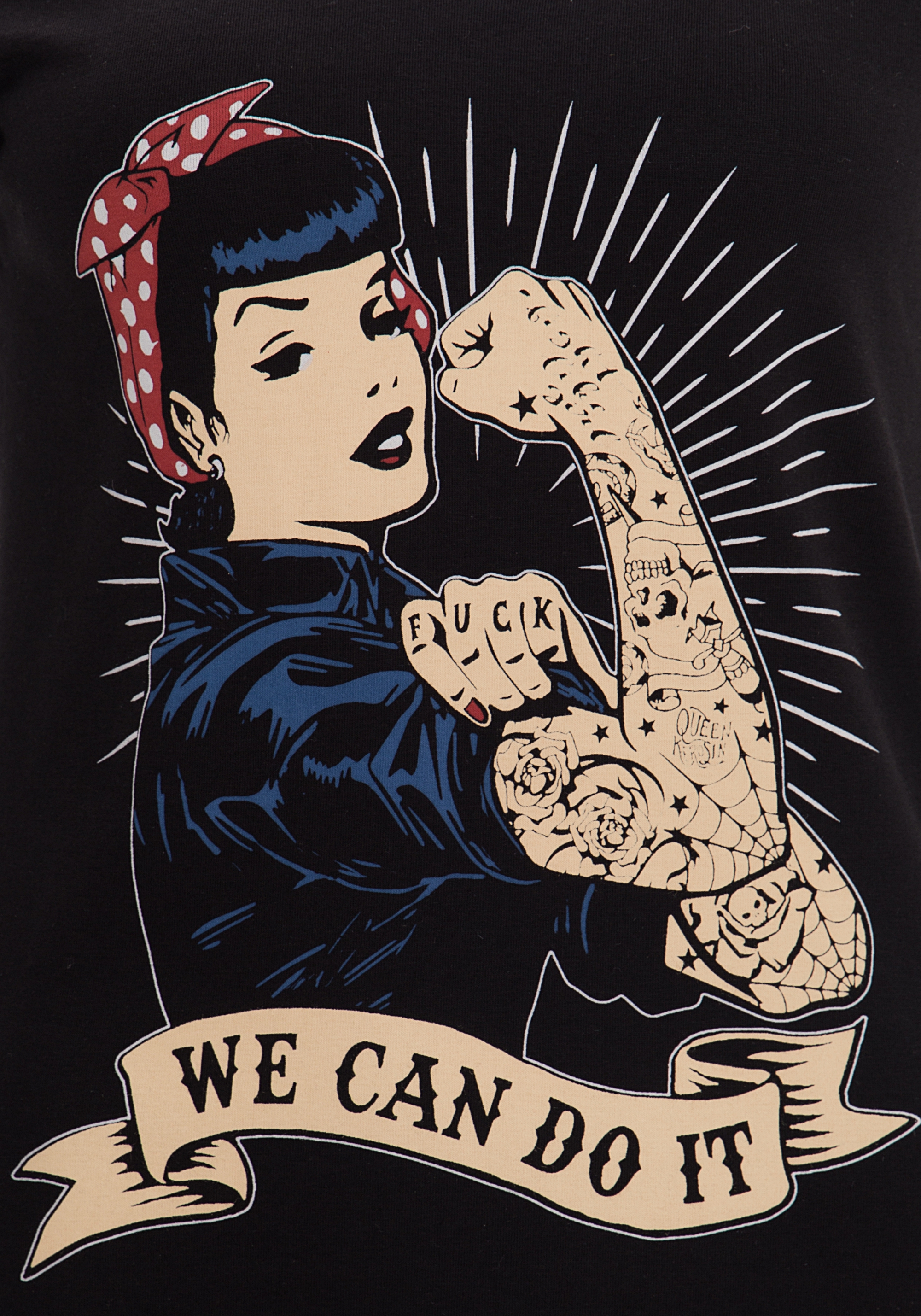 Queen Kerosin - T-Shirt We can do it!
