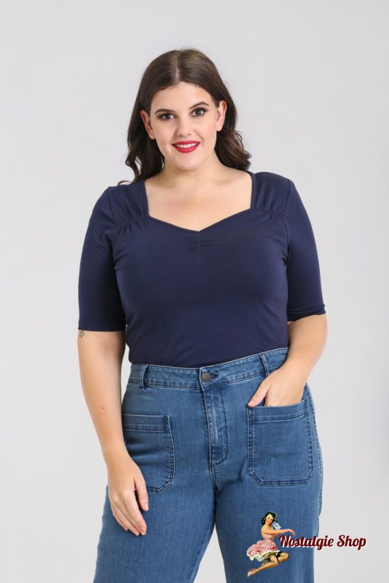 Hell Bunny Philippa Top - verschiedene Farben