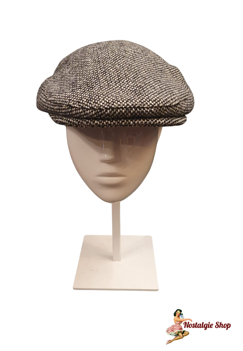 Maz - Salt & Pepper Flat Cap